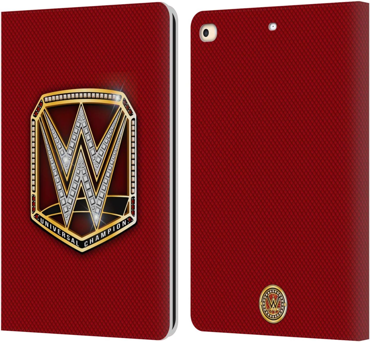 WWE Universal Champion Title Belts Leather Wallet Case for iPad