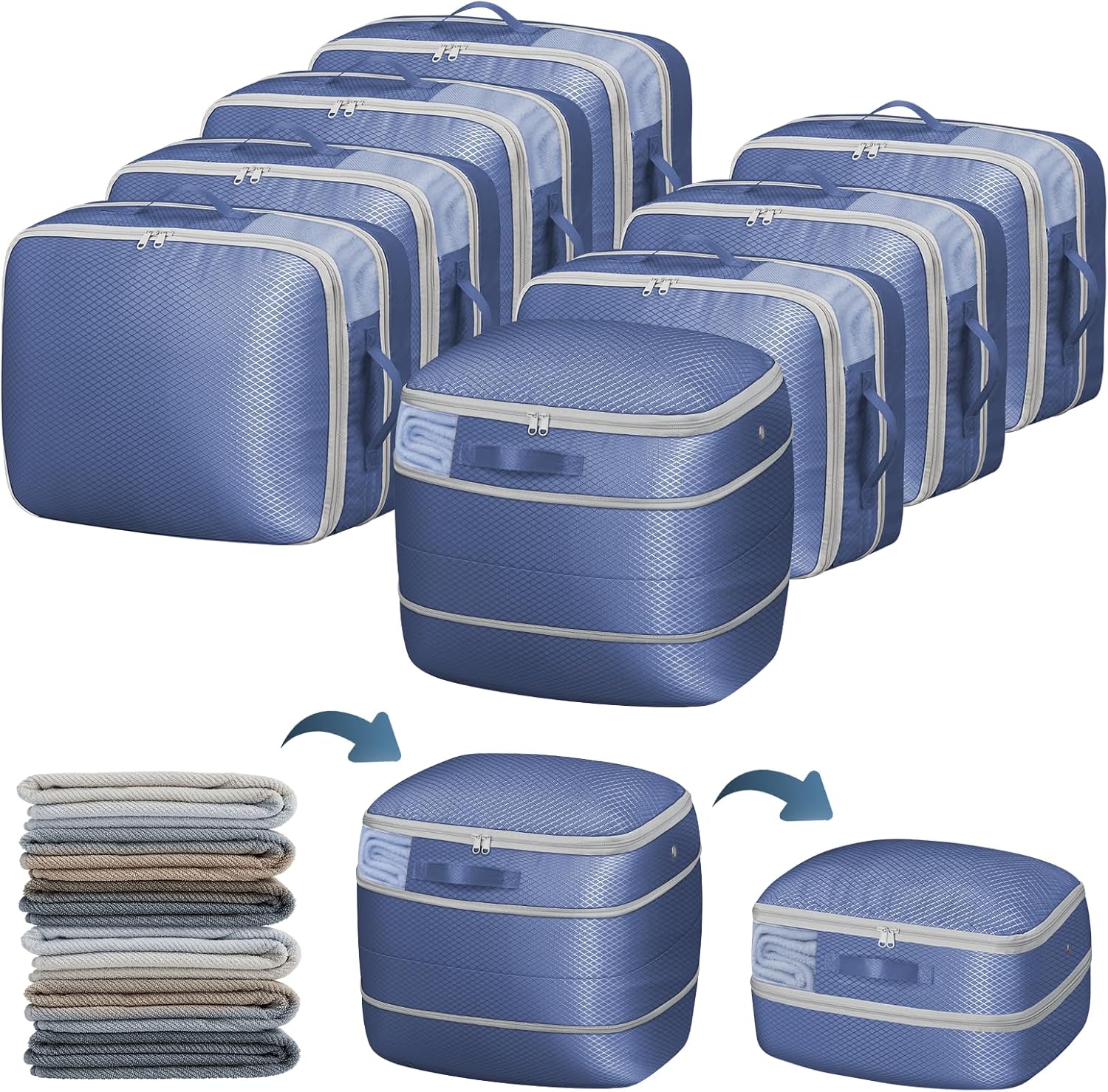DIMJ Compression Storage Bags for Space Saving Organization