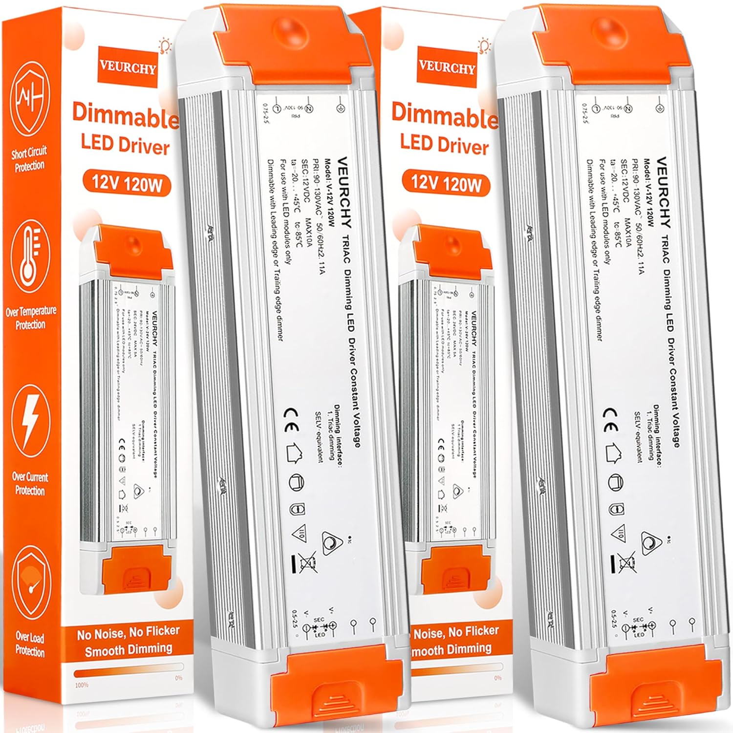 120W 12V Dimmable LED Driver for Smooth Lighting Control