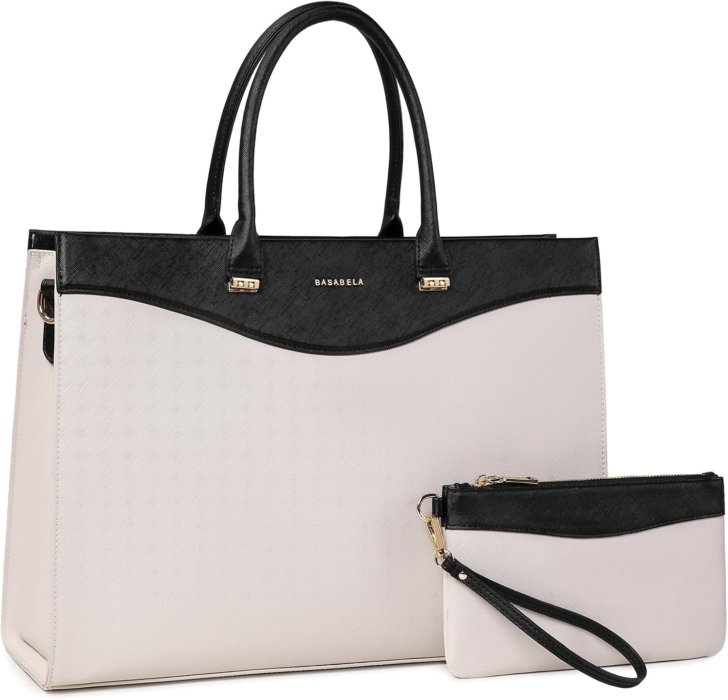 Handmade Luxury Vegan Leather Briefcase for Women, 16 inch Bag
