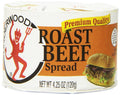 Underwood Roast Beef Spread 4.25 oz Pack of 24 - Ready-to-Spread