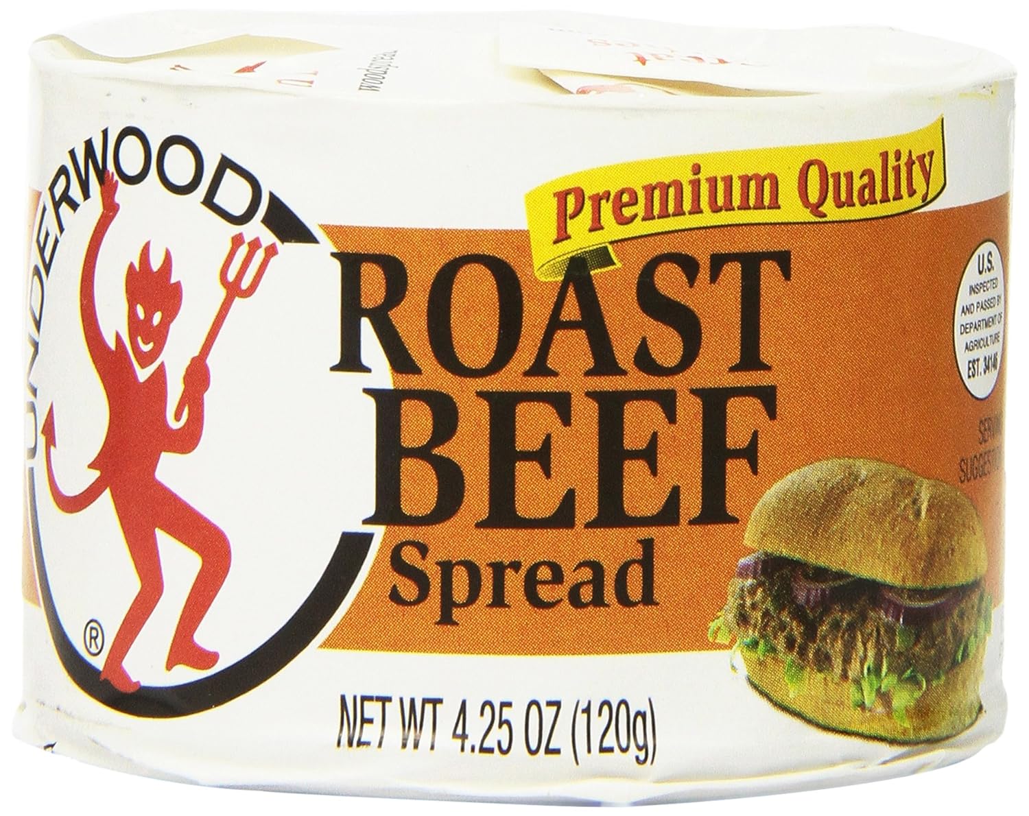 Underwood Roast Beef Spread - Premium Quality for Sandwiches