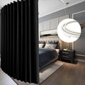 RYB HOME Blackout Room Divider - Thermal 100x84 in