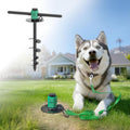 FXW ROOTIE Heavy Duty Dog Tie-Out Stake - Secure Spiral Anchor