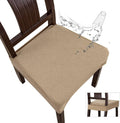 Genina Waterproof Seat Covers for Dining Room Chair Covers Set of 8