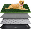 Dog Grass Pad with Tray Reusable 4-Layer Training Potty Pad