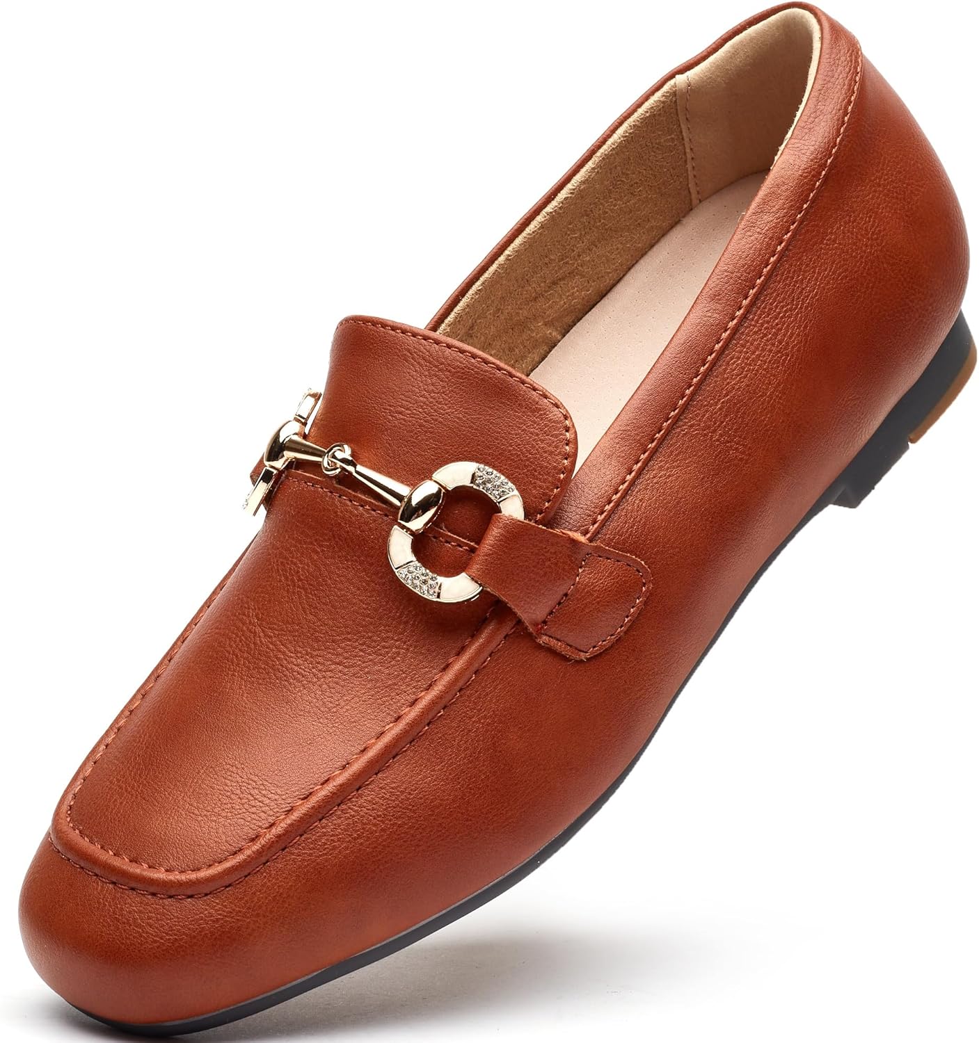 Womens Loafers Shoes Fashion Low Heel Slip on Comfortable Flats