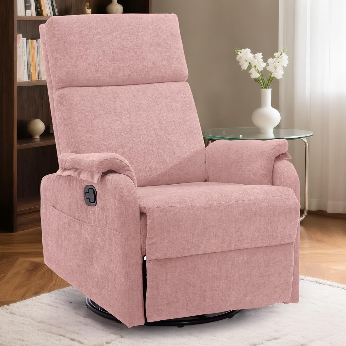 Swivel Rocking Recliner Chair for Adults - Modern Comfort