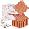 Blocking Mats for Knitting & Crochet Projects - Double-Sided Kit