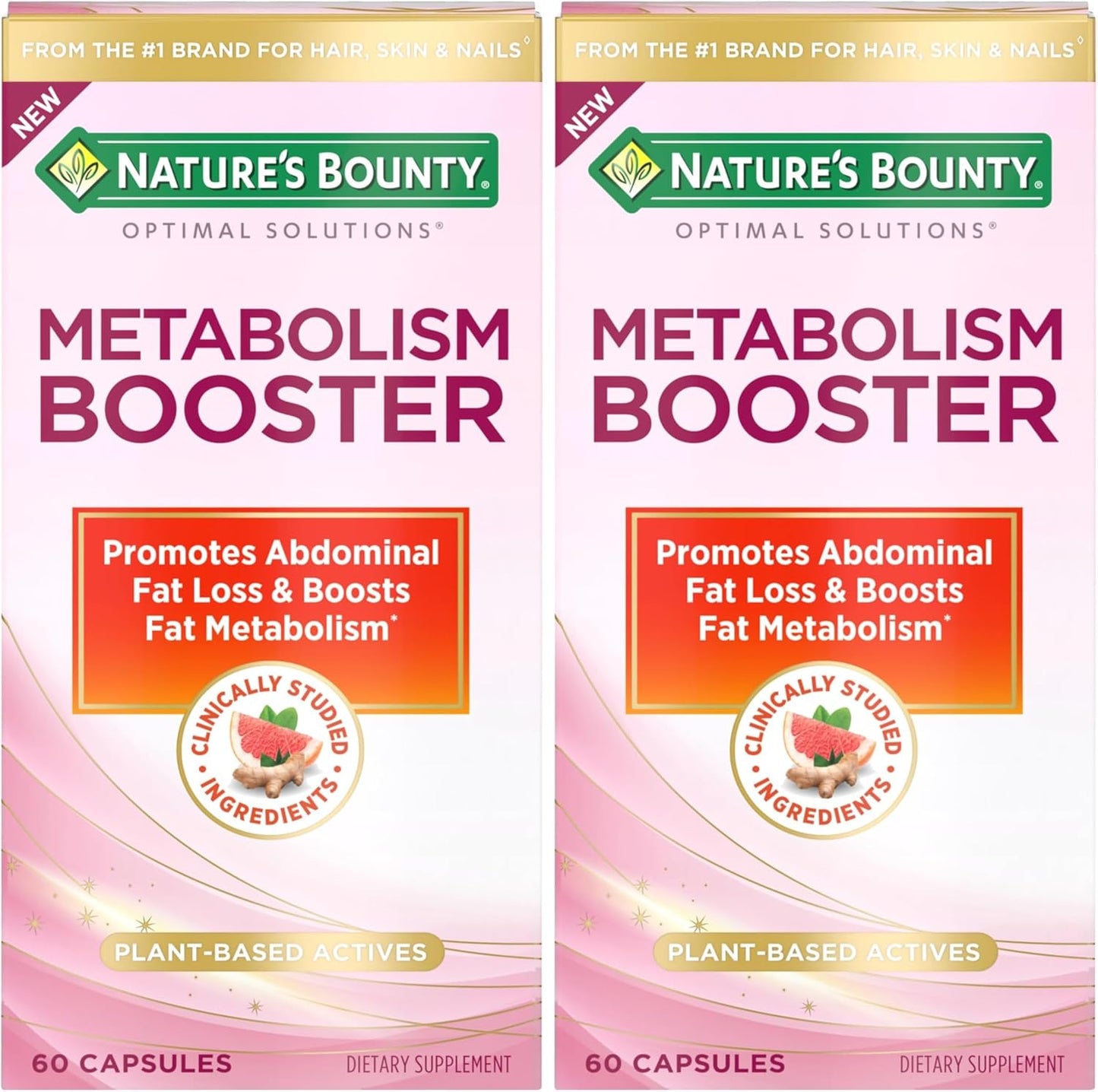 Nature's Bounty Optimal Solutions Metabolism Booster for Fat Loss