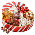 BONNIE AND POP Christmas Gift Basket - Holiday Chocolate & Nut