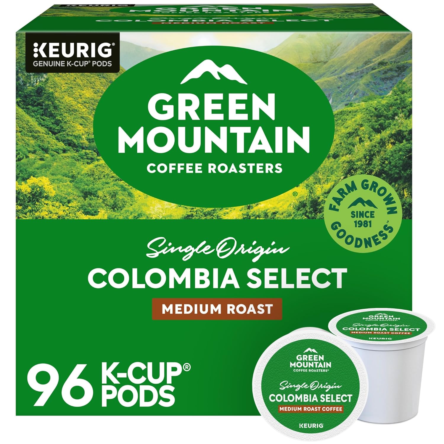 Green Mountain Coffee Roasters Colombia Select K-Cup Pods Review