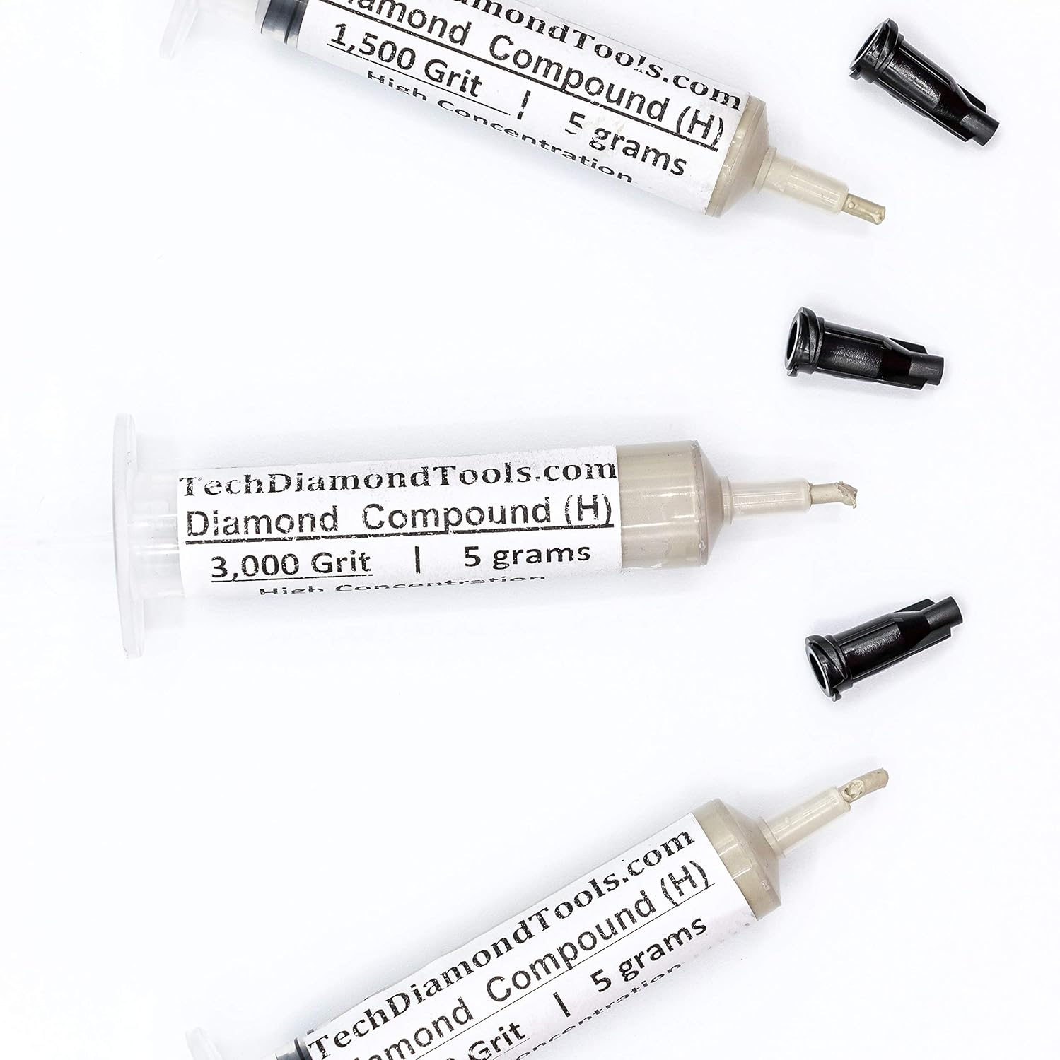 TechDiamondTools Diamond Polishing Compound Kit for All Materials