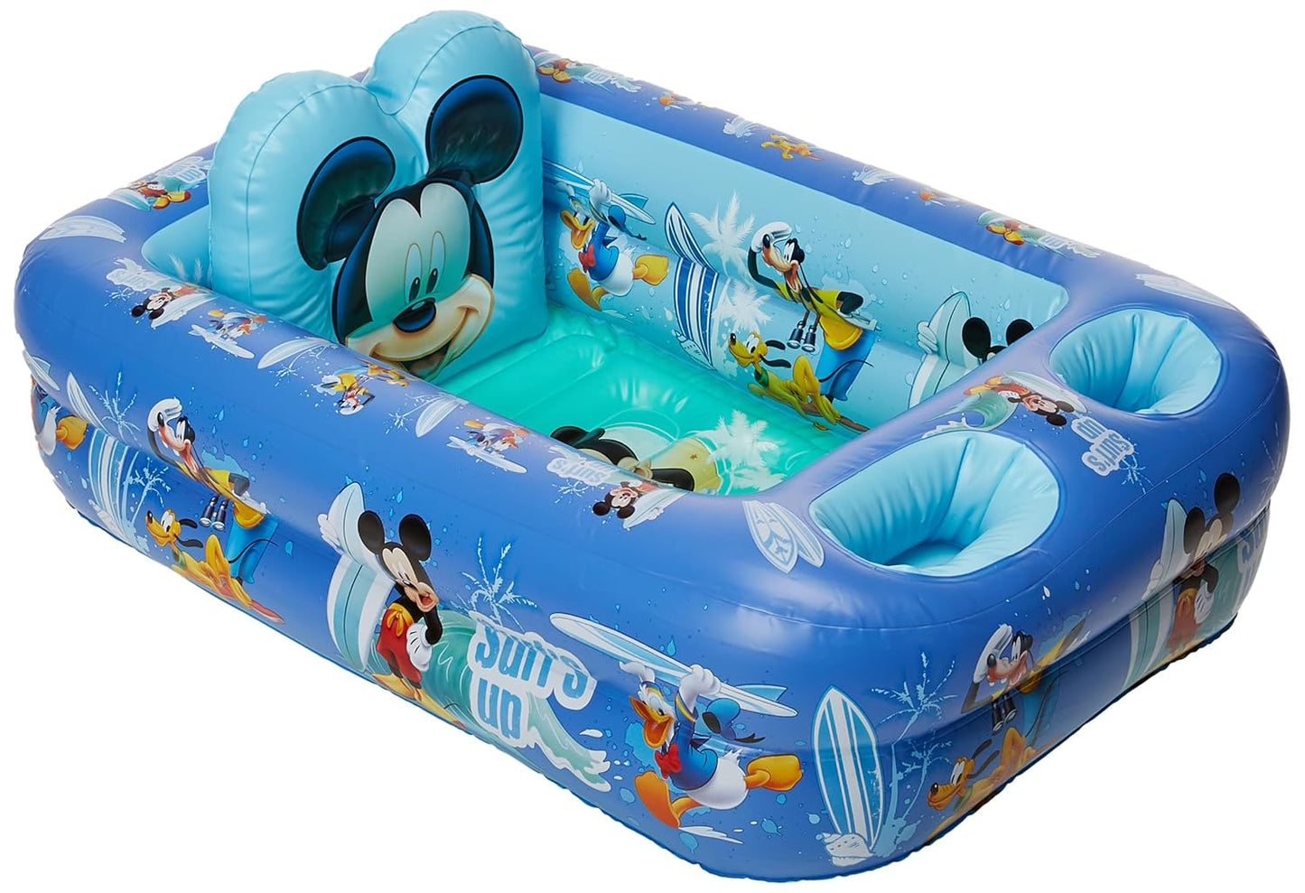 Disney Mickey Mouse Inflatable Baby Tub - Portable & Safe