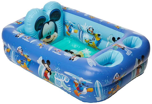Disney Mickey Mouse Inflatable Baby Tub - Portable & Safe