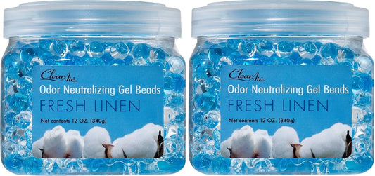 Odor-Free Spaces: Clear Air Gel Beads Duo