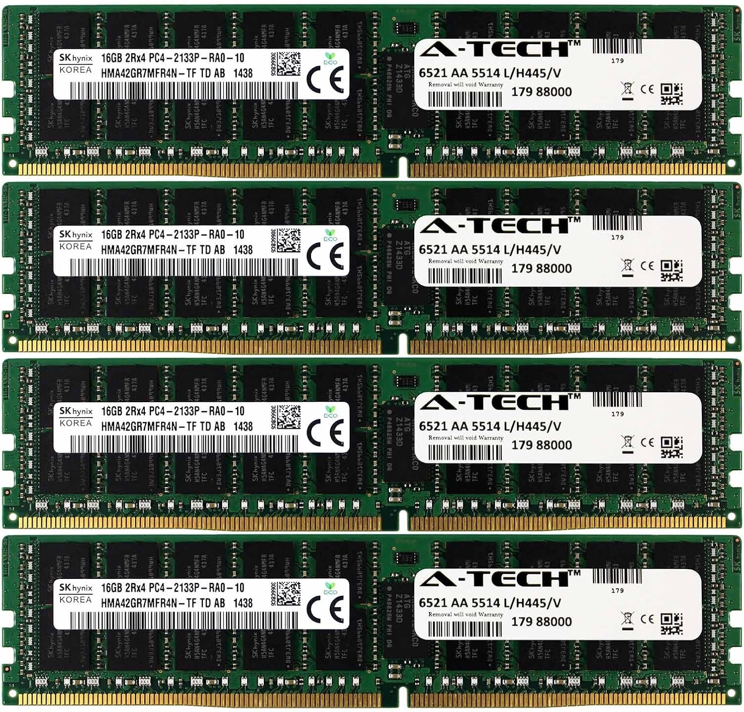 64GB DDR4 Memory Kit for Lenovo ThinkServer TD350 - A-Tech