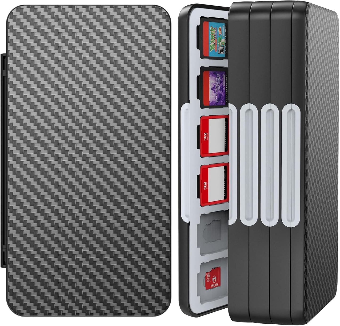 HEIYING Game Card Case Holder for Nintendo Switch 2 and Lite