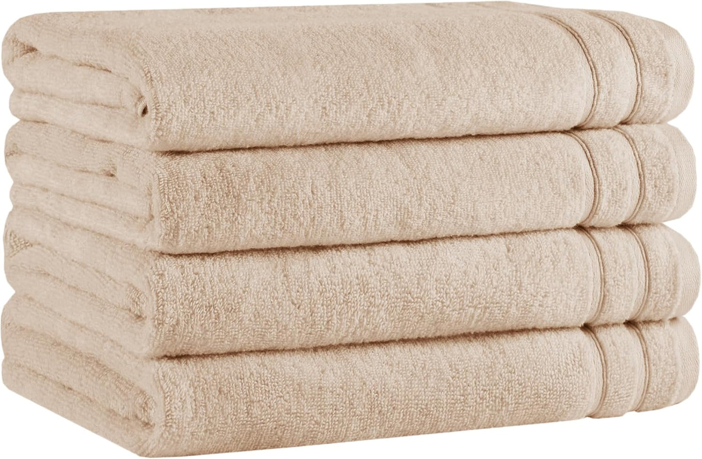 Comfort Spaces Extra Large Bath Towel Set for Ultimate Comfort