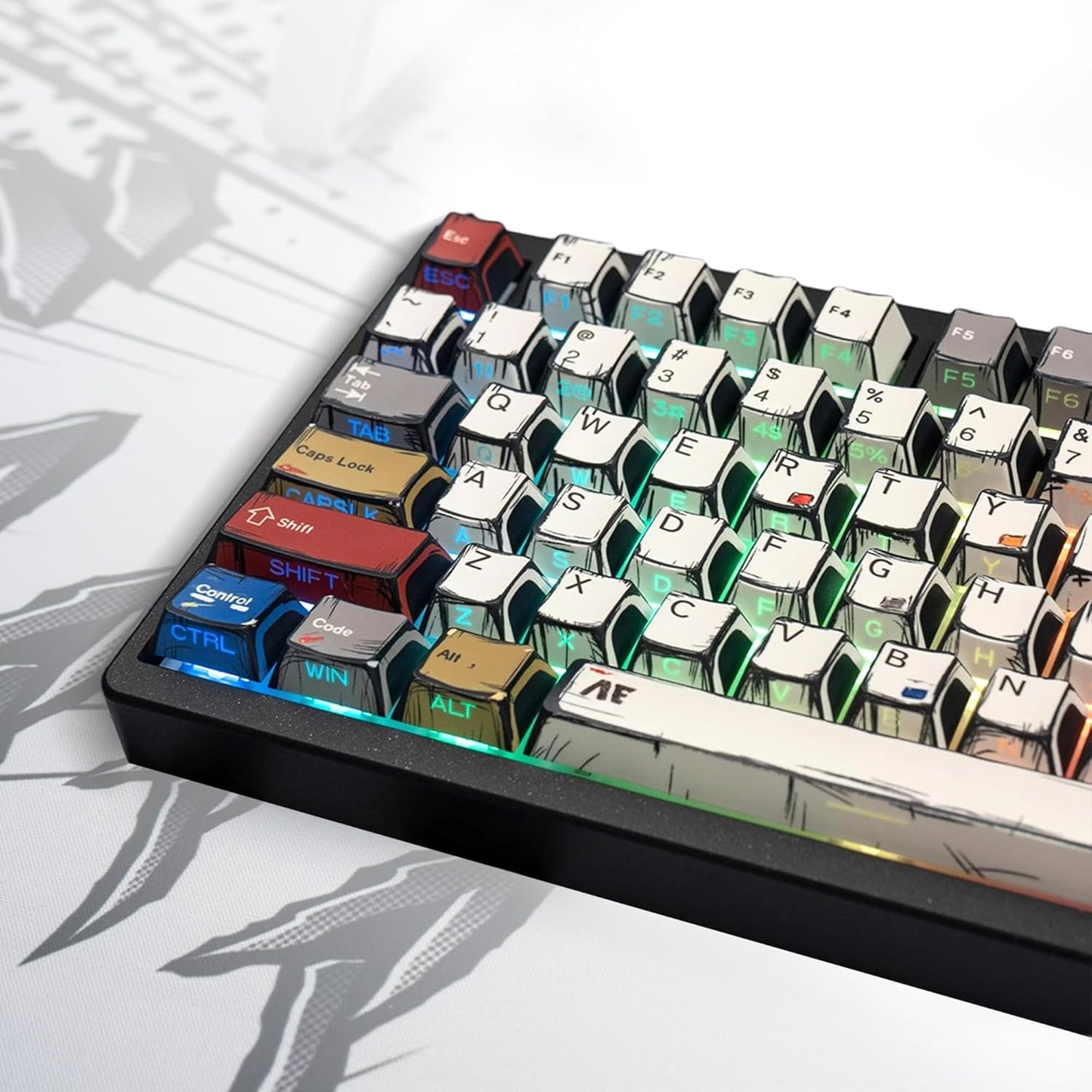 137 PBT Keycaps for Mechanical Keyboards - Vibrant & Durable