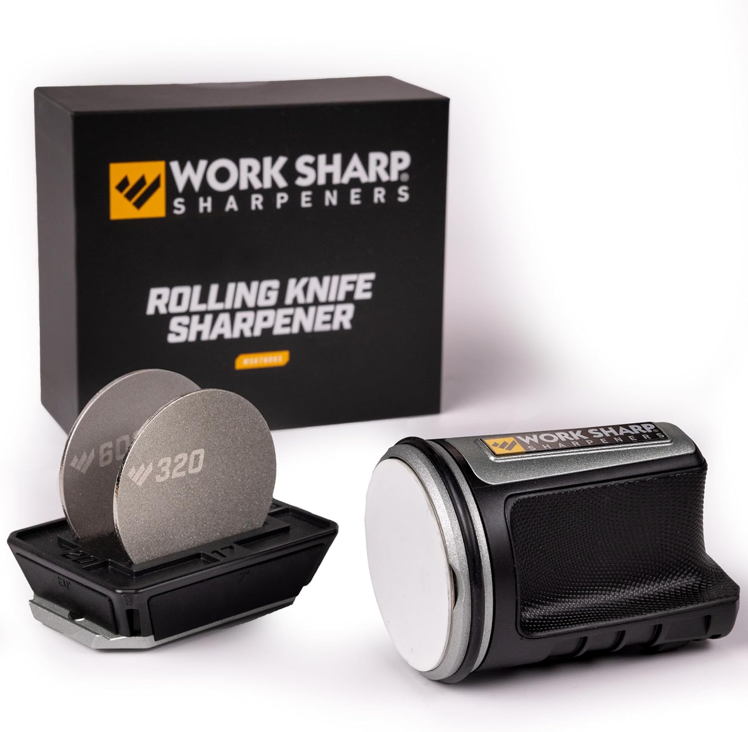 Work Sharp Rolling Knife Sharpener with Four Sharpening Angles
