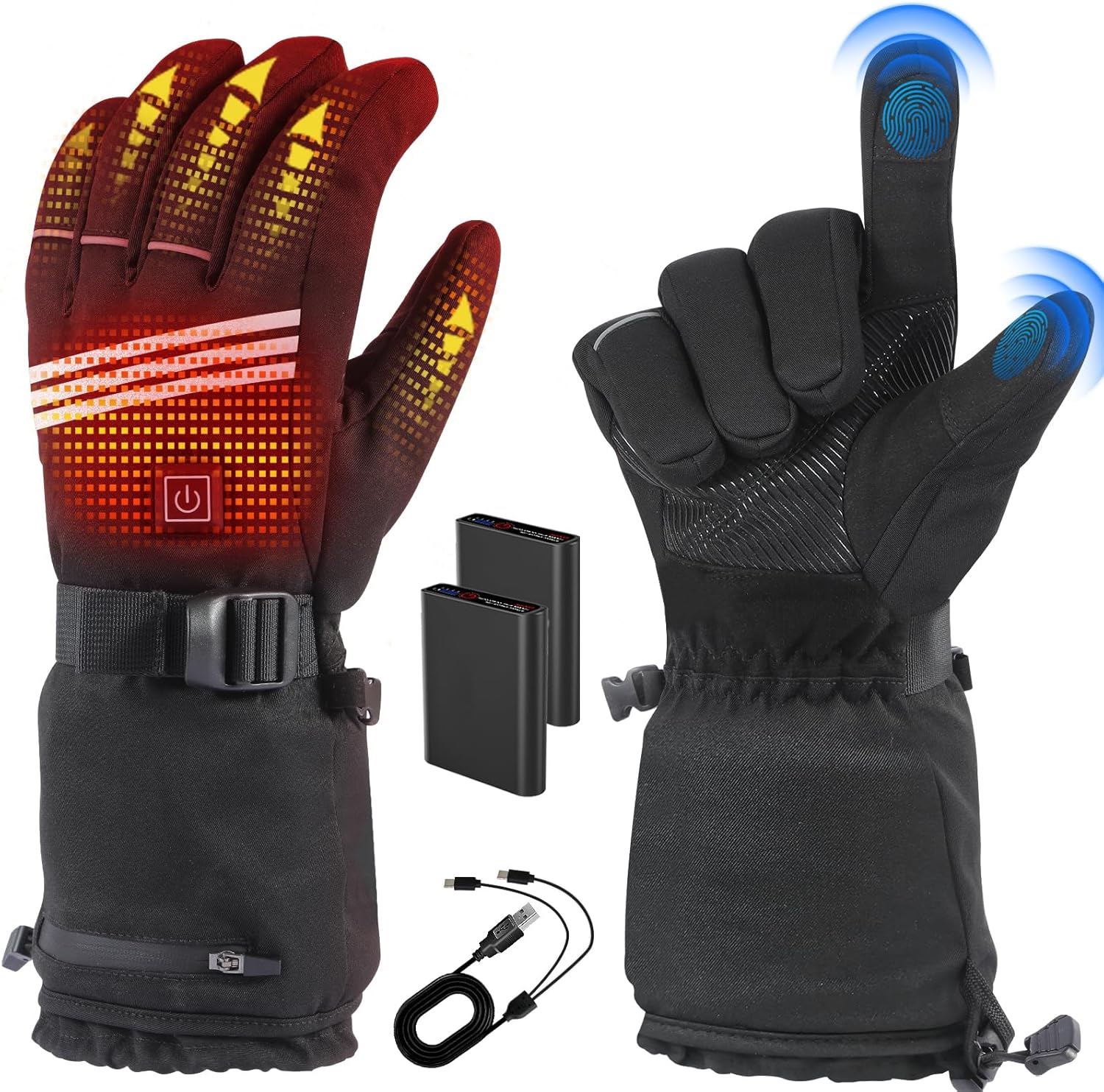 Stay Warm Anywhere with LOTTBUTY Heated Gloves