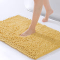 FRESHMINT Large Chenille Bathroom Rug 36x24 - Thick Soft Absorbent