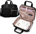 3 Ring Zipper Binder 2 Inch Ring Binder Organizer Bag - Large Capacity