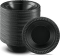 PLASTICPRO 800 PCS Black 12 oz Plastic Bowls - Lightweight Disposable