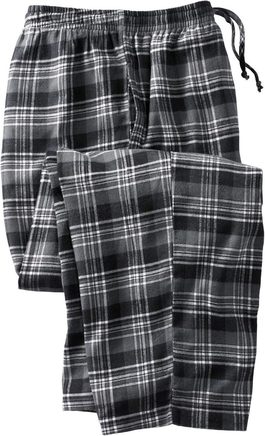 KingSize Men's Big & Tall Flannel Plaid Pajama Pants Review