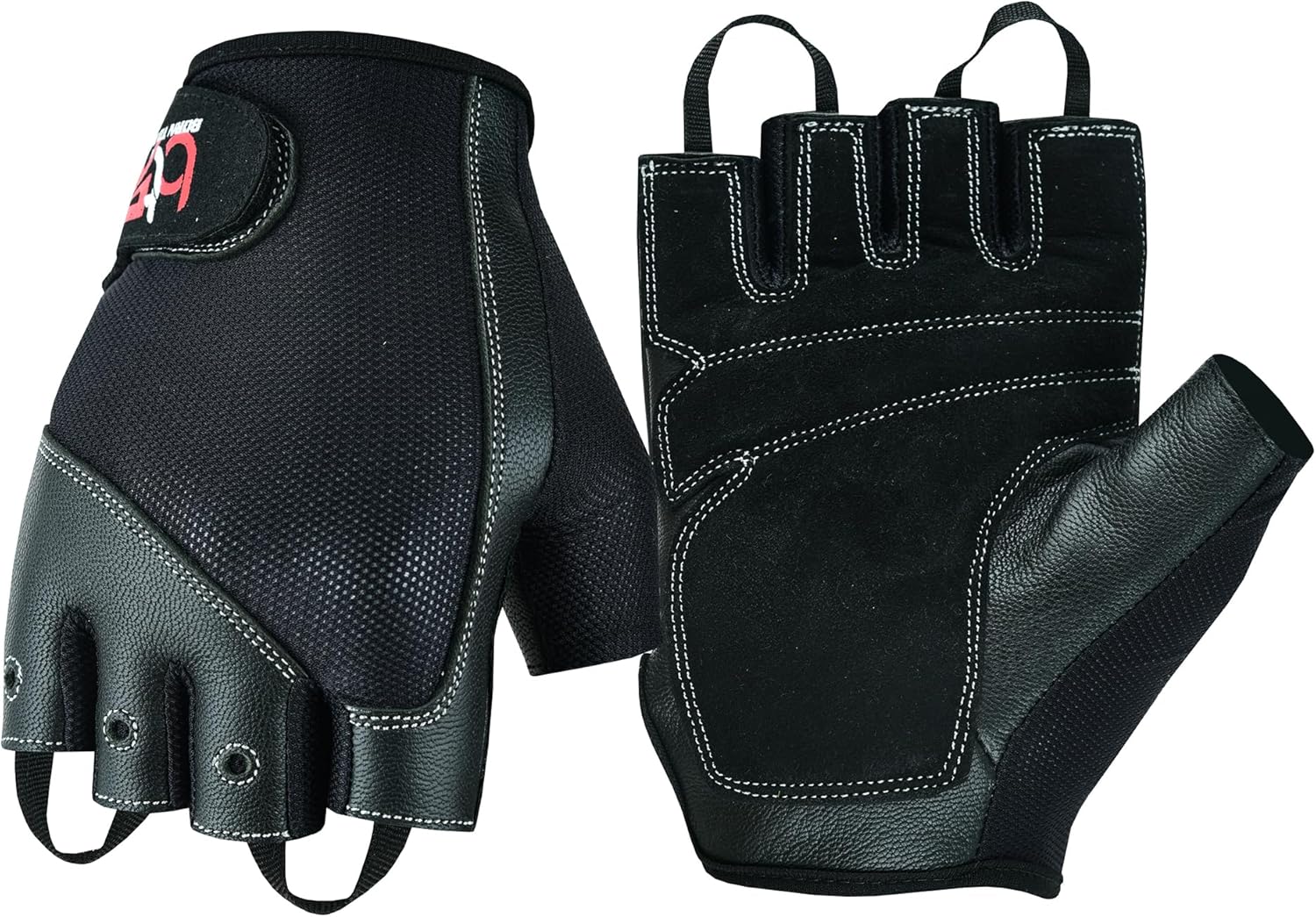 BTR Goatskin Half Finger Gym Gloves