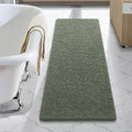 LOCHAS Luxury Bathroom Rug Shaggy Bath Mat 48 x 17 in - Soft Plush