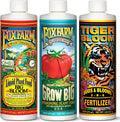 FoxFarm Liquid Nutrient Trio Hydro Formula - Hydroponic Bloom & Growth