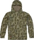 Mossy Oak Mens Camo Hunting Hoodie Vintage - Durable Mid-Layer