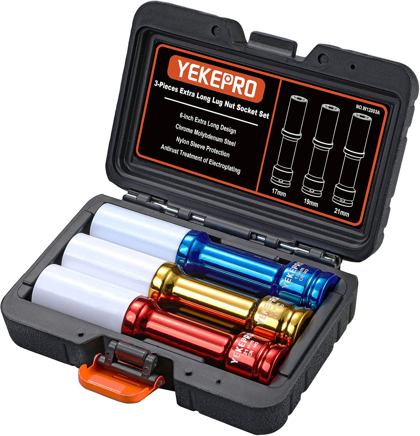 Lug Nut Socket Set 1/2 Drive Impact Tools for Easy Removal