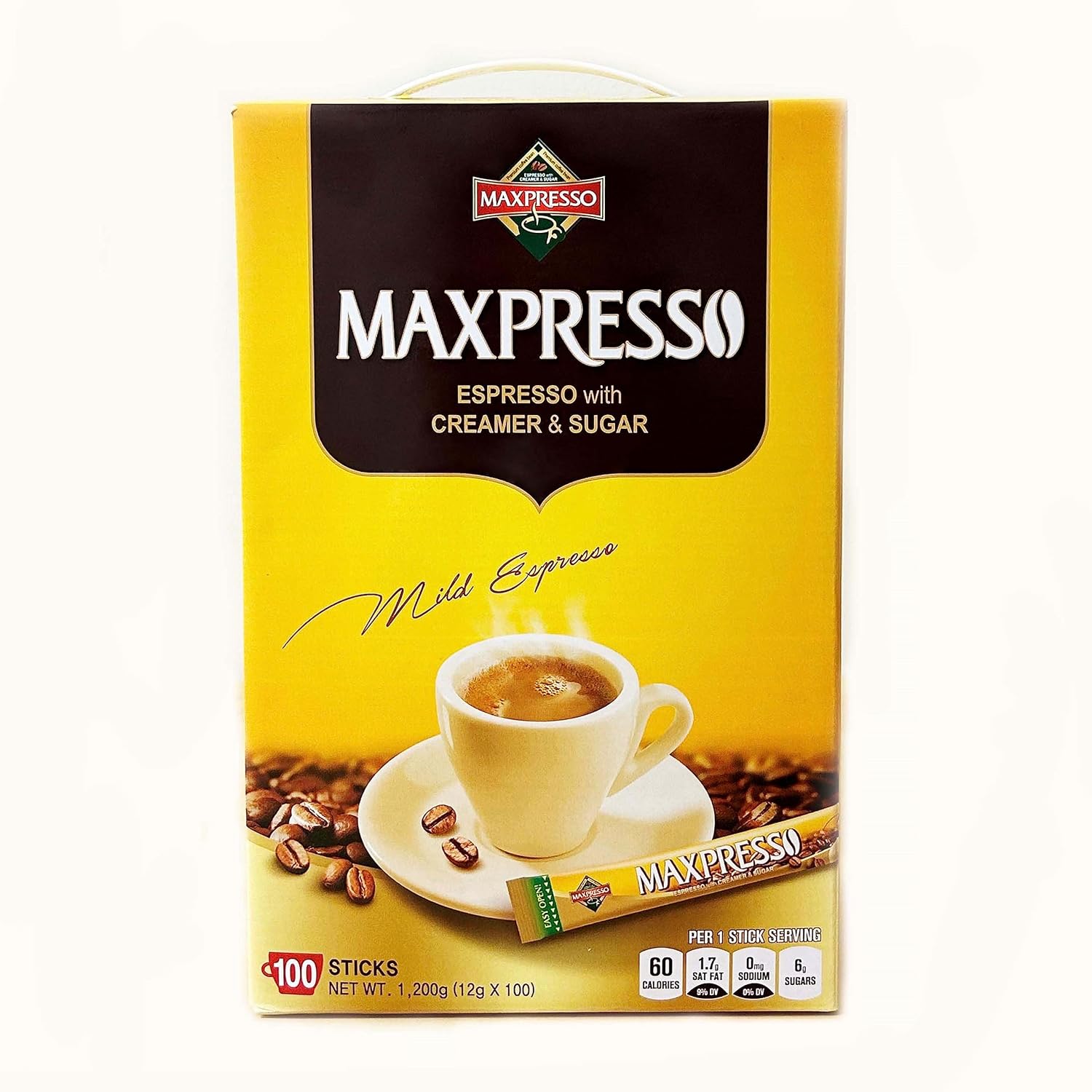 Maxpresso 3-in-1 Korean Coffee Mix - Rich Hot/Iced Blend