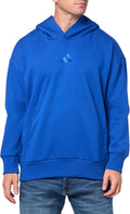 adidas Men's Lightweight Fleece Hoodie for Relaxed Fit and Comfort