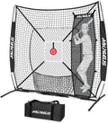 6ftx6ft Baseball Softball Practice Net with Strike Zone - Portable can