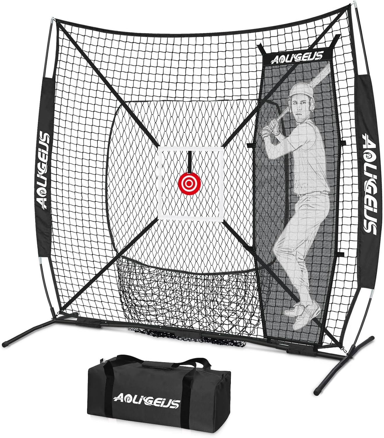 6ftX6ft Baseball Softball Practice Net for Hitting and Pitching