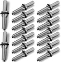 Gisafai 16 Pcs Rock Splitting Wedges and Feather Shims - Heavy Duty