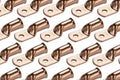 TEMCo 50 Pack Bare Copper Battery Cable Ends 2/0 AWG - Durable