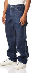Dickies Men's Relaxed-Fit Carpenter Jean - Durable Workwear Jeans