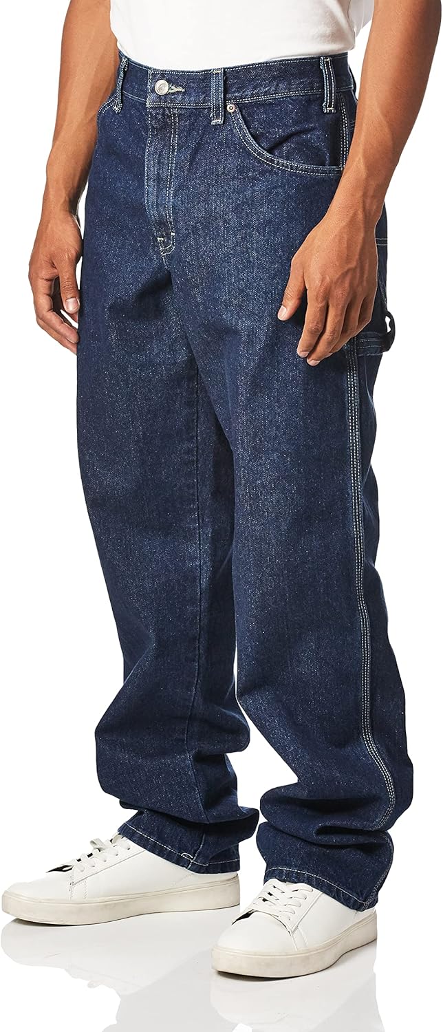 Dickies Men's Relaxed-Fit Carpenter Jean for Ultimate Comfort