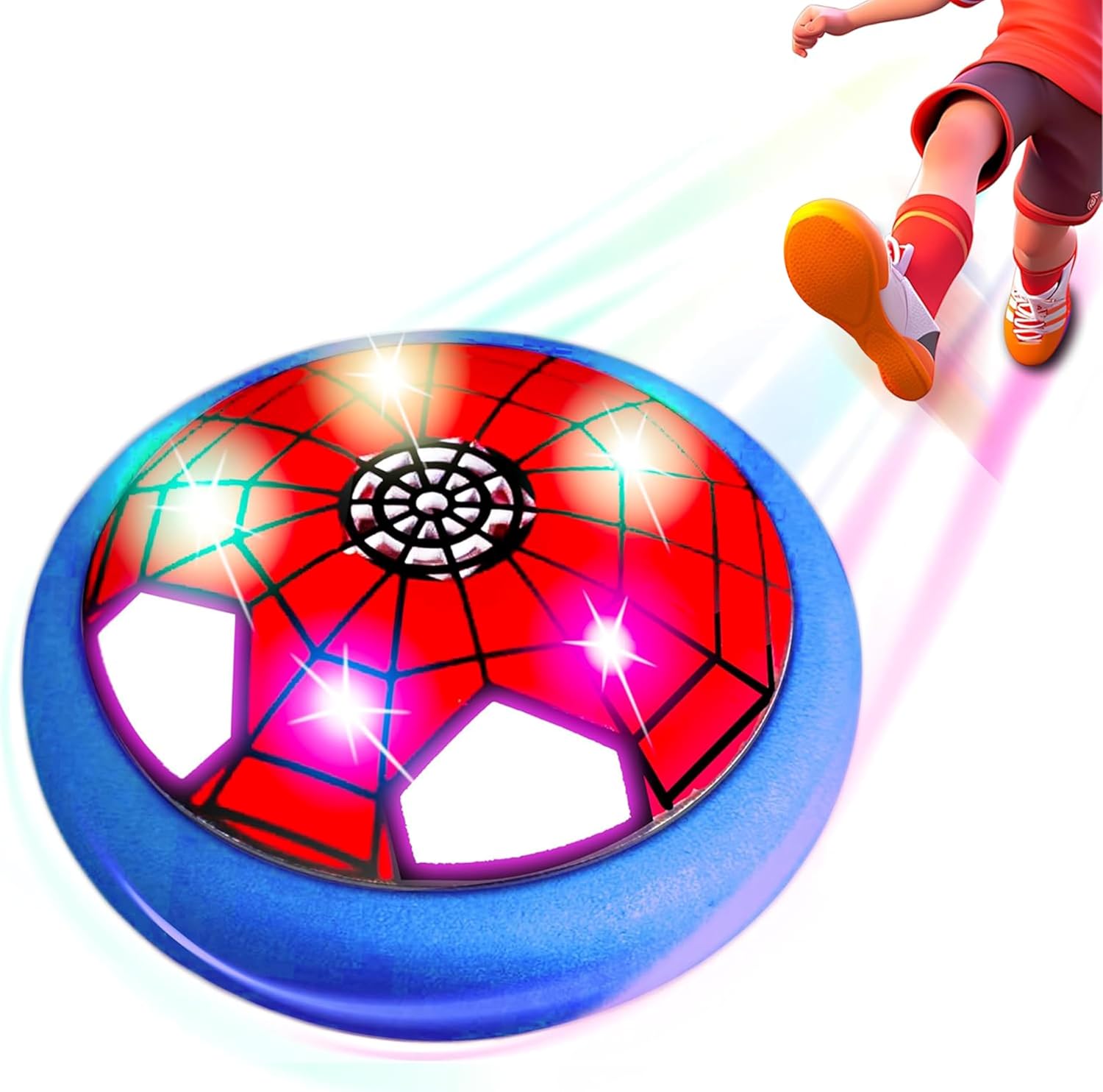 Light-Up Hover Soccer Ball - Perfect Gift for Kids!