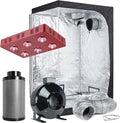 TopoLite Hydroponic Grow Kit: LED 1200W for Premium Plant Growth
