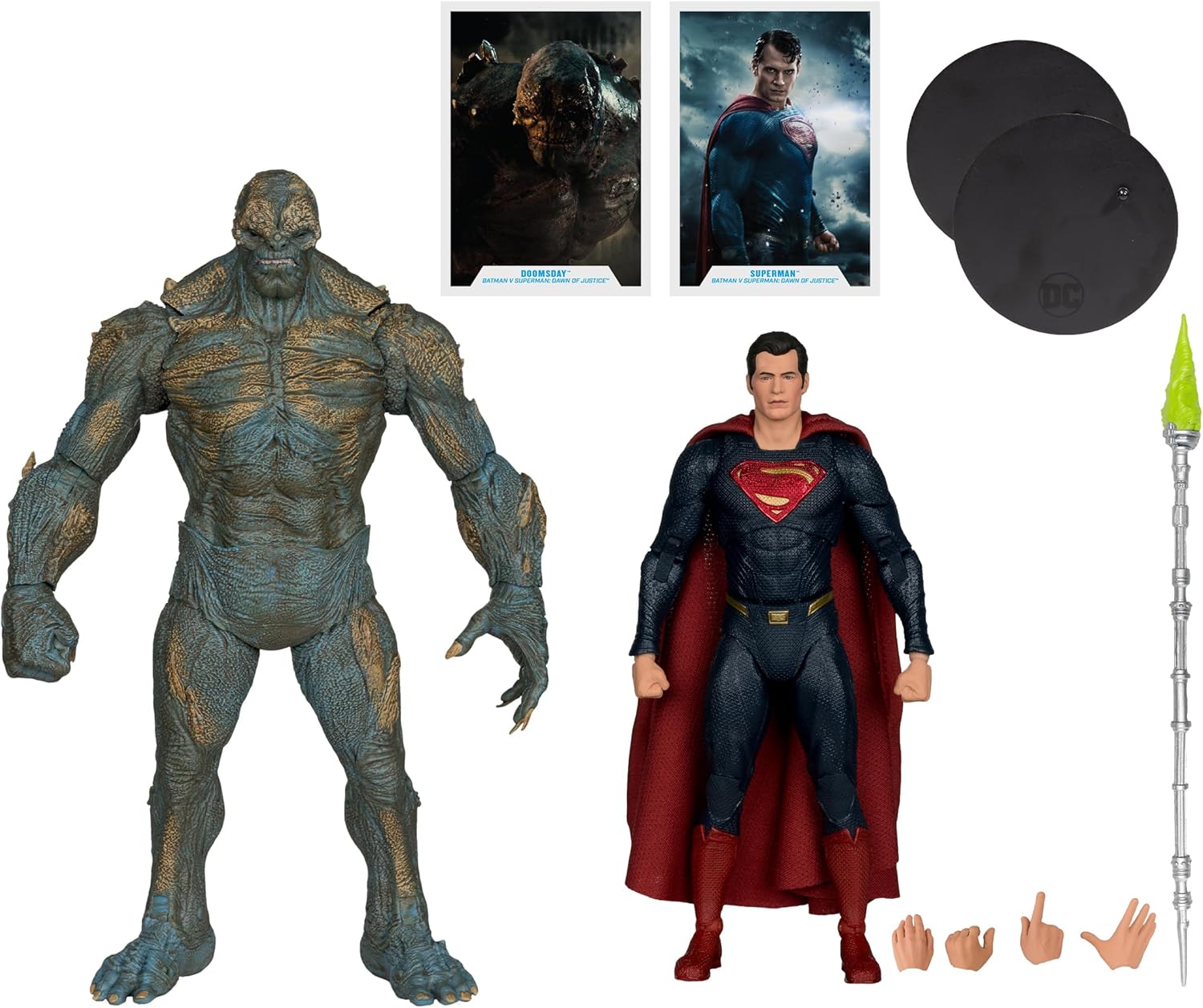 DC Multiverse Doomsday vs Superman 2pk Action Figure