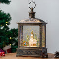 12.5ft' Musical Snow Globe Lantern for Christmas Home Decor