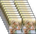 Magnetic Picture Frame 8x10 - Frosted Magnet Sheet Frame for Fridge