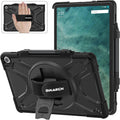 Fire Max 11 Tablet Case with Rotating Hand Strap - Rugged 360 Stand