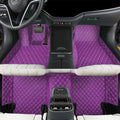 Purple Car Floor Mat Compatible with 99% Models - Custom Fit